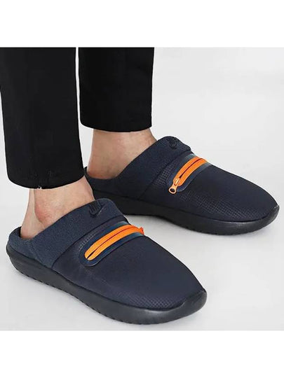 Burrow Padded Slippers Navy - NIKE - BALAAN 2