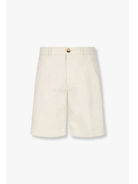 Men s Easy Bermuda Denim Shorts Ivory - BRUNELLO CUCINELLI - BALAAN 1