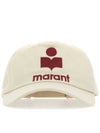 Tyron Logo Ball Cap Ivory - ISABEL MARANT - BALAAN 2