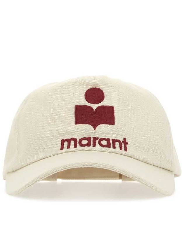 Tyron Logo Ball Cap Ivory - ISABEL MARANT - BALAAN 2