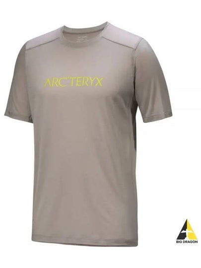 Ionia Merino Wool Arc'word Logo Short Sleeve T-Shirt Rune - ARC'TERYX - BALAAN 2