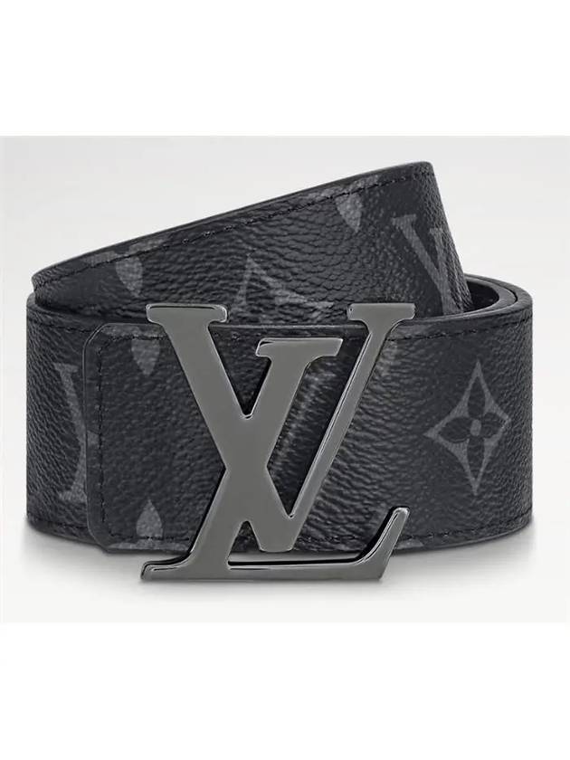 LV Initiales 40MM Reversible Leather Belt Black - LOUIS VUITTON - BALAAN 3