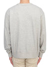 Mikoy Big Logo Cotton Sweatshirt Grey - ISABEL MARANT - BALAAN 4