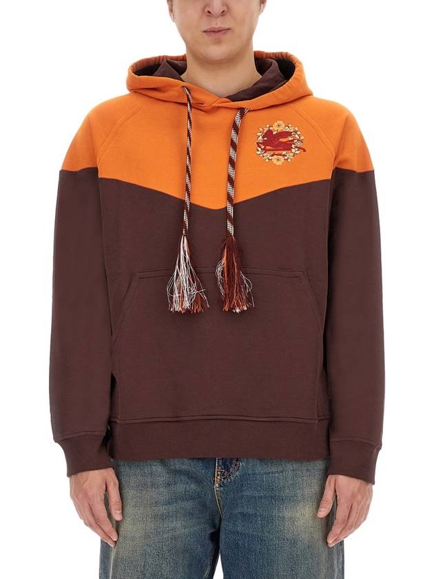 HOODED SWEATSHIRT WITH LOGO - ETRO - BALAAN 1