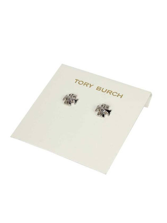 Kira Stud Earrings Silver - TORY BURCH - BALAAN 1