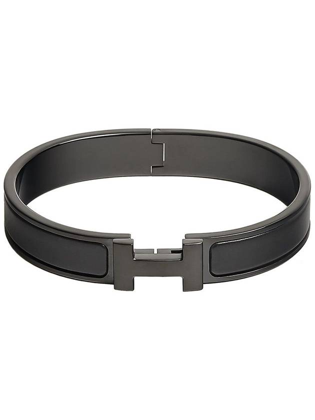 Clic HH So Bracelet Black - HERMES - BALAAN 2