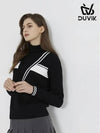 V-point cotton block turtle sweater DC3WST003BK - DUVIK - BALAAN 4