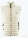 Men's Logo Patch Puffer Vest Plaster - STONE ISLAND - BALAAN 2