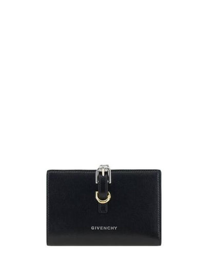 Voyou Leather Half Wallet Black - GIVENCHY - BALAAN 2