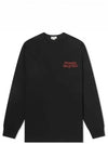 Logo Print Sweatshirt Black - ALEXANDER MCQUEEN - BALAAN 2