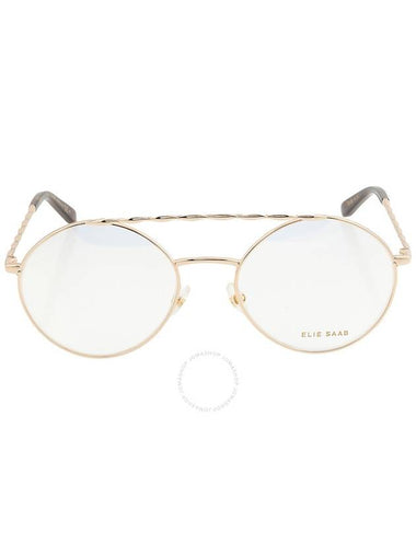 Elie Saab Demo Round Ladies Eyeglasses ES 052 J5G 55 - ELIE SAAB - BALAAN 1