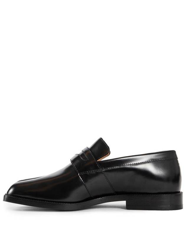 Tabi Leather Loafer Black - MAISON MARGIELA - BALAAN 3