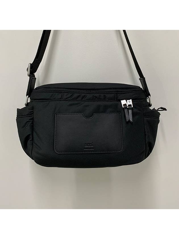 De Coeur Messenger Bag Black - AMI - BALAAN 6