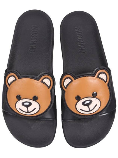 SLIDE TEDDY BEAR SANDALS - MOSCHINO - BALAAN 2