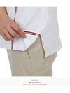 RWB Stripe Polo Shirt White - THOM BROWNE - BALAAN 9