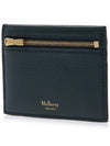 Classic Grained Leather Zipped Card Holder Green - MULBERRY - BALAAN 3