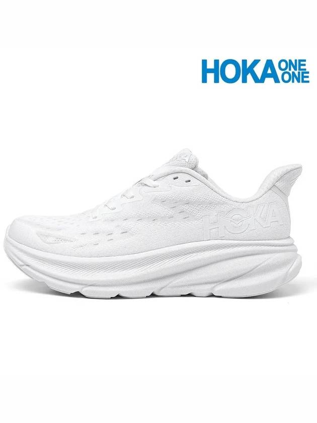 Clifton 9 Low Top Sneakers White - HOKA ONE ONE - BALAAN 2