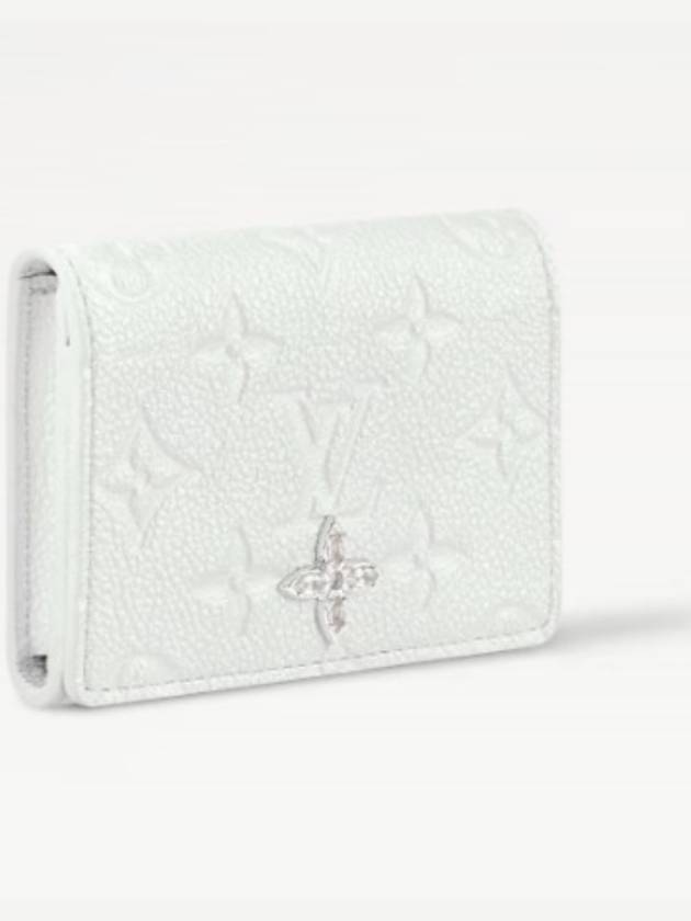 Card Wallet Business Holder Monogram Empreinte Snow White M12177 - LOUIS VUITTON - BALAAN 6