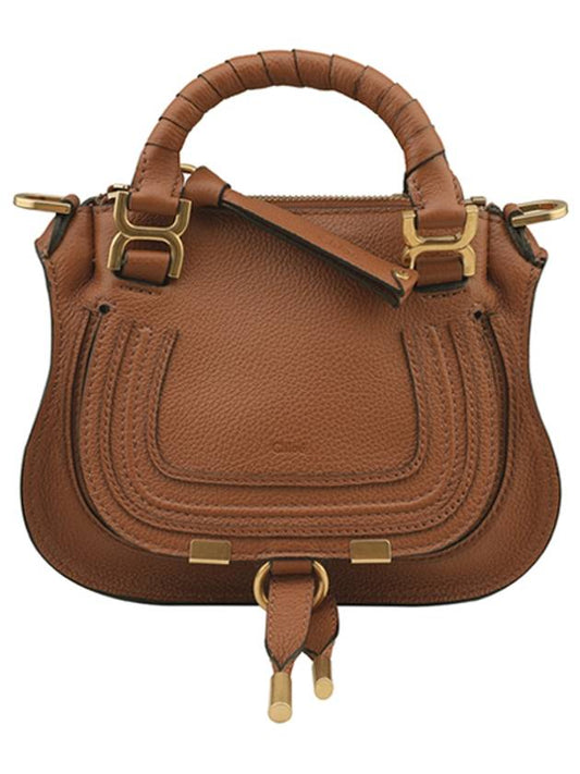 Marci Mini Double Shoulder Bag Tan - CHLOE - BALAAN 2