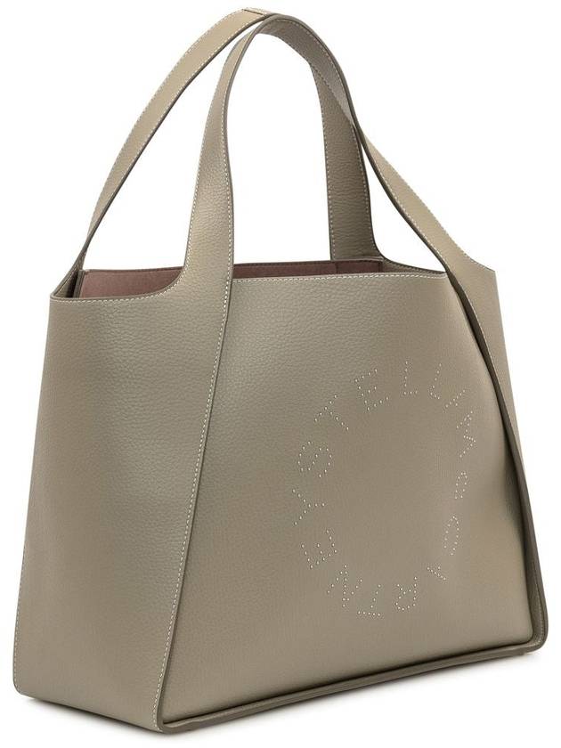 Stella McCartney Embossed Grainy Tote - STELLA MCCARTNEY - BALAAN 2