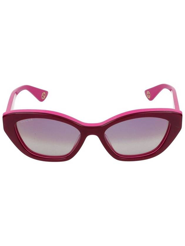 24SS SUNGLASSES GG1638S 003 BURGUNDY FUCHSIA RED - GUCCI - BALAAN 2