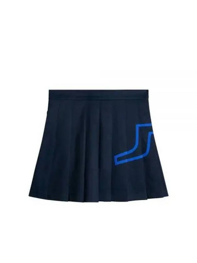 Naomi Pleated Skirt Navy - J.LINDEBERG - BALAAN 2