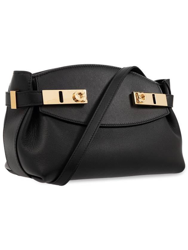 FERRAGAMO ‘Hug’ Shoulder Bag, Women's, Black - SALVATORE FERRAGAMO - BALAAN 4