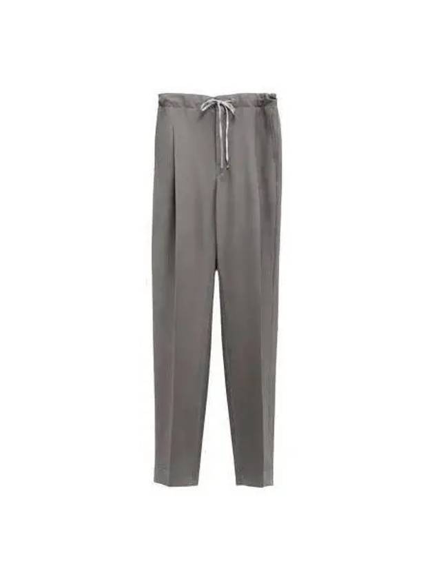 Women s Stitched Laces Wool Pants Gray S51KA0572 S54954 - MAISON MARGIELA - BALAAN 1