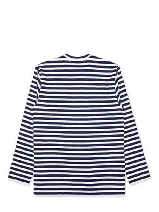 Double Heart Waffen Stripe Tee AX T228 051 - COMME DES GARCONS - BALAAN 2