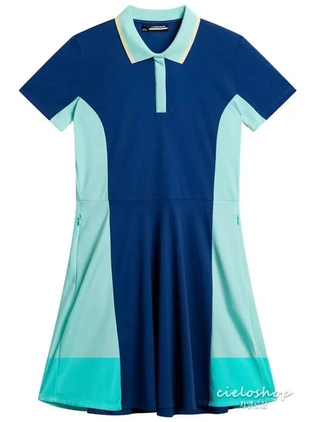 Dolores Women s Golf One Piece Blue GWSD09466 - J.LINDEBERG - BALAAN 1