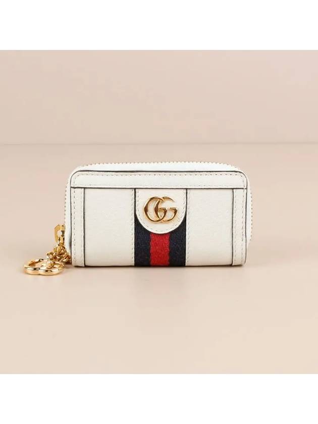 Ophidia Key Card Holder White 523157 DJ2DG 8454 - GUCCI - BALAAN 3