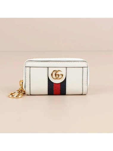 Ophidia Key Card Holder White 523157 DJ2DG 8454 - GUCCI - BALAAN 1