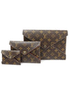 M62034 Monogram Canvas Pochette Kirigami Pouch Clutch - LOUIS VUITTON - BALAAN 1