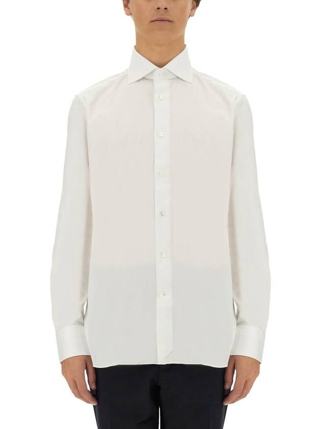 Zegna Cotton Shirt - ERMENEGILDO ZEGNA - BALAAN 1