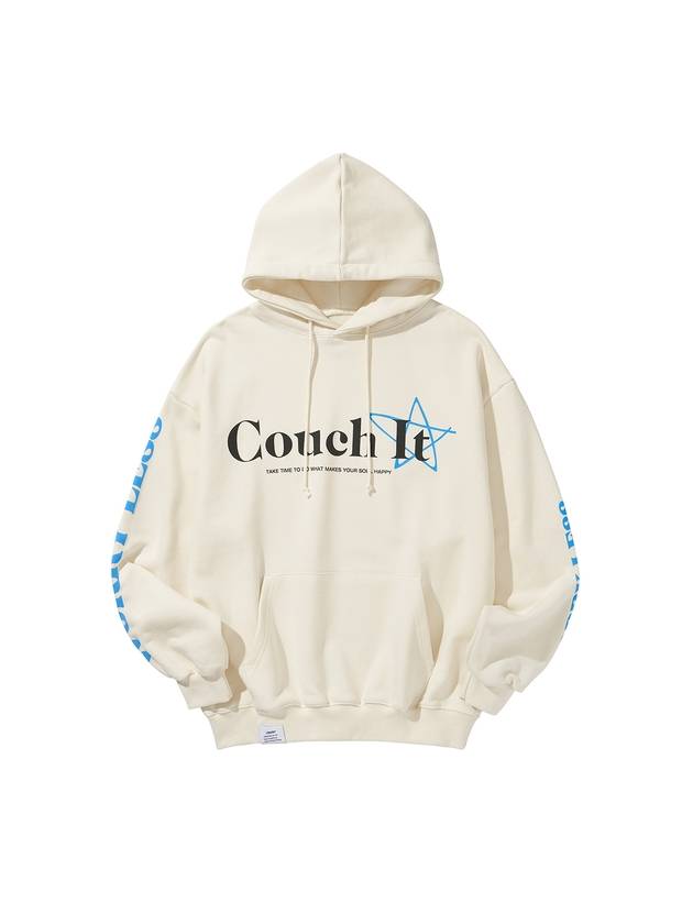 COUCH IT LOGO HOODIE IVORY - LIBERE - BALAAN 2