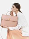 Women's Medium Tote Bag Briefcase Pink BCTBMMP9 - SUPERMOONDESIGN - BALAAN 4