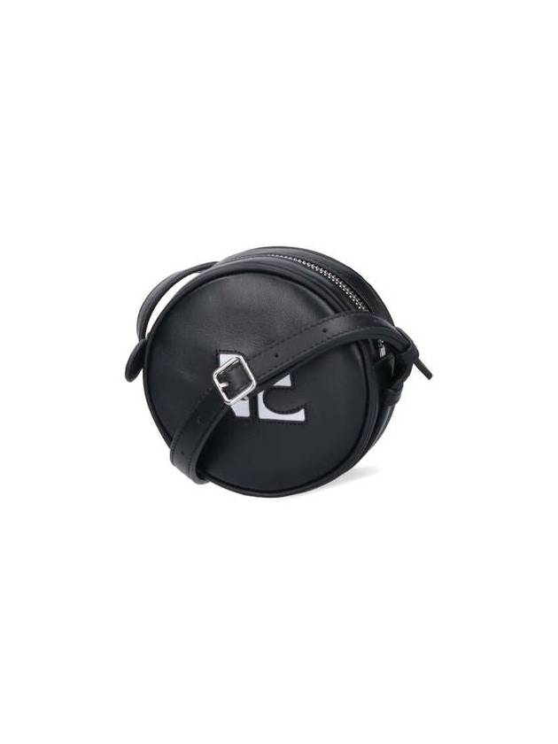 Re-Edition Circle Small Cross Bag Black - COURREGES - BALAAN 4