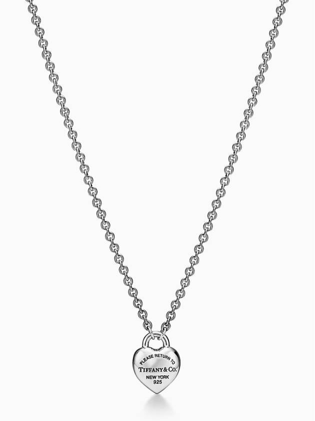 Tiffany Return to Full Heart Pendant Sterling Silver - TIFFANY & CO. - BALAAN 1