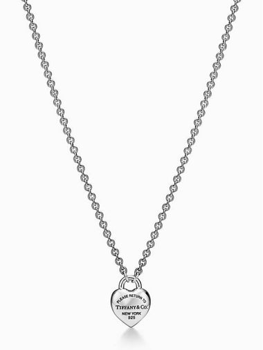 Tiffany Return to Full Heart Pendant Sterling Silver - TIFFANY & CO. - BALAAN 1