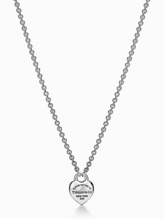 Tiffany Return to Full Heart Pendant Sterling Silver - TIFFANY & CO. - BALAAN 1