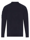 Lens Cotton Cardigan Navy - CP COMPANY - BALAAN 3