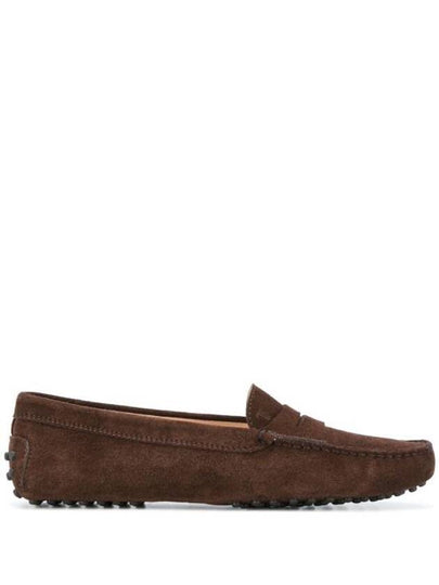 Gommino Suede Driving Shoes Brown - TOD'S - BALAAN 2