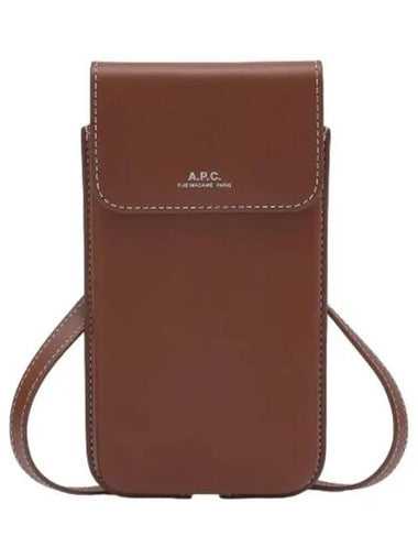 Max Logo Phone Pouch Cadnoisette - A.P.C. - BALAAN 1