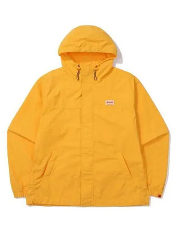 KODAK Color Eye Semi Overfit Hooded Jacket YELLOW - KODO - BALAAN 1