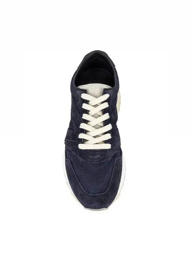 Men s Navy Vintage Runner Sneakers FG80 035 - FEAR OF GOD - BALAAN 4