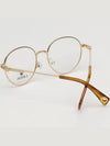 Glasses Frame LNV2107 703 Men Women Gold Frame Glasses Fashion - LANVIN - BALAAN 4