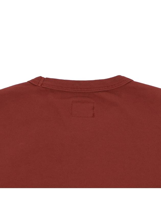 Lens Wappen Cotton Sweatshirt Wine - CP COMPANY - BALAAN 5