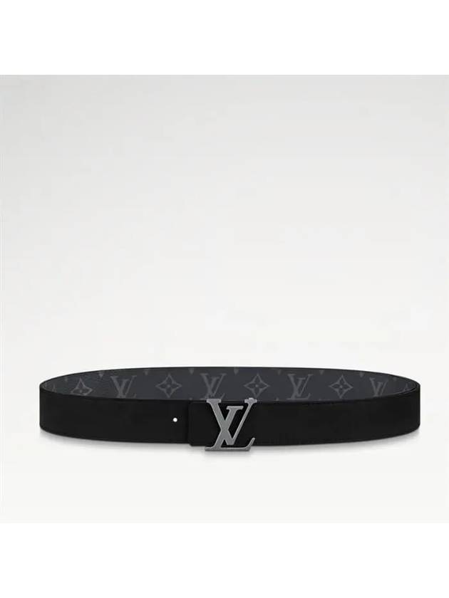 LV Initiales 35MM Reversible Belt Grey - LOUIS VUITTON - BALAAN 4