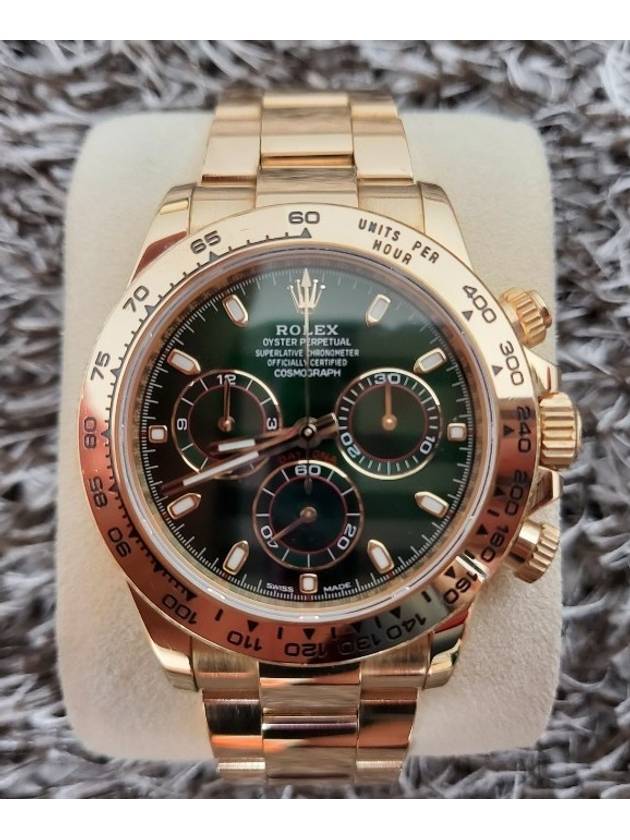 Rolex Daytona Hulk Green Gold Box 116508 17 Years - ROLEX - BALAAN 3