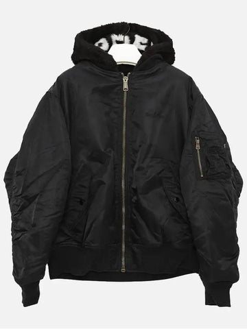 Pouf Reversible MA1 Men s Jacket FW22J80 BLACK - SUPREME - BALAAN 1